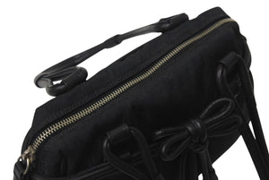 CHRISTIAN DIOR クリスチャンディオール トロッター ショルダーバッグ ブラック シルバー金具 美品 中古 4c075631