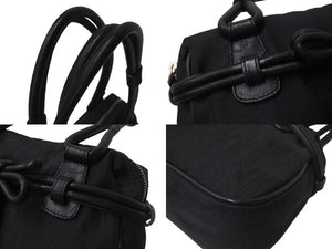 CHRISTIAN DIOR クリスチャンディオール トロッター ショルダーバッグ ブラック シルバー金具 美品 中古 4c075631