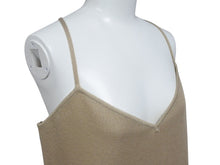 Load image into Gallery viewer, 新品同様 CHANEL シャネル キャミソール ドレス ワンピース カメリア P38456W04487 フランス製 ラメゴールド サイズ50 中古 4c075632