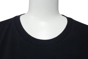 CHROME HEARTS クロムハーツ 半袖Ｔシャツ サイズM スクロールラベルロゴ プリント ブラック コットン 良品 中古 4c075752 