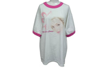 画像をギャラリービューアに読み込む, VINTAGE ヴィンテージ 90&#39;s Britney Spears ブリトニー・スピアーズ リンガーTシャツ 1999 白 古着 美品 中古 4c075757 