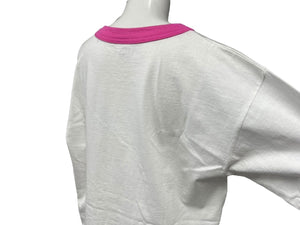 VINTAGE ヴィンテージ 90's Britney Spears ブリトニー・スピアーズ リンガーTシャツ 1999 白 古着 美品 中古 4c075757 