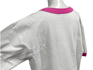 VINTAGE ヴィンテージ 90's Britney Spears ブリトニー・スピアーズ リンガーTシャツ 1999 白 古着 美品 中古 4c075757 