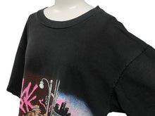 画像をギャラリービューアに読み込む, VINTAGE ヴィンテージ 90&#39;s ニューヨーク 半袖Tシャツ サイズXL アンヴィルボディ ブラック コットン 美品 中古 4c075780 