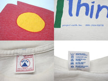 画像をギャラリービューアに読み込む, VINTAGE ヴィンテージ 90&#39;s War is not health 半袖Tシャツ サイズL 花プロジェクトアース コットン ホワイト 古着 美品 中古 4c075785 