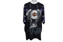Load image into Gallery viewer, 極美品 VINTAGE ヴィンテージ 90&#39;s HARLEY DAVIDSON ハーレーダビッドソン 半袖Ｔシャツ サイズXL 総柄 古着 中古 4c075792