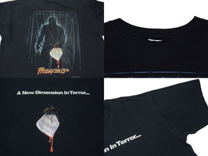 VINTAGE ヴィンテージ 00's 2005年製 Friday the 13th part3 13日の金曜日半袖Tシャツ ジェイソンボーヒーズ 古着 美品 中古 4c075794 