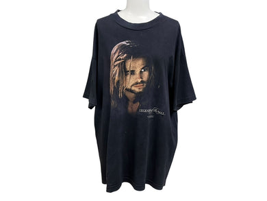 VINTAGE ヴィンテージ 90s Legends of the fall ブラッドピット ムービー Tシャツ サイズL 1994年製 黒 美品 中古 4c075805 