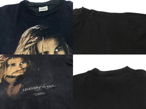 VINTAGE ヴィンテージ 90s Legends of the fall ブラッドピット ムービー Tシャツ サイズL 1994年製 黒 美品 中古 4c075805 