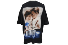 Load image into Gallery viewer, VINTAGE ヴィンテージ TITANIC タイタニック Tシャツ LEONARDO DiCaprio レオナルド ディカプリオ 古着 ブラック コットン 中古 4c075806
