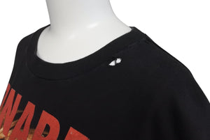 VINTAGE ヴィンテージ TITANIC タイタニック Tシャツ LEONARDO DiCaprio レオナルド ディカプリオ 古着 ブラック コットン 中古 4c075806