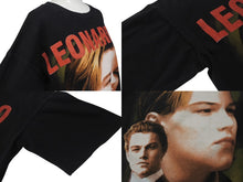 Load image into Gallery viewer, VINTAGE ヴィンテージ TITANIC タイタニック Tシャツ LEONARDO DiCaprio レオナルド ディカプリオ 古着 ブラック コットン 中古 4c075806