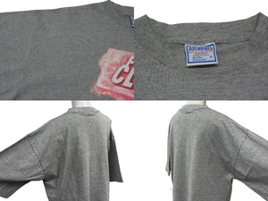 極美品 VINTAGE ヴィンテージ 90's FIGHT CLUB ファイトクラブ半袖Tシャツ サイズXL MOVIE ムービー グレー 古着 中古 4c075807 