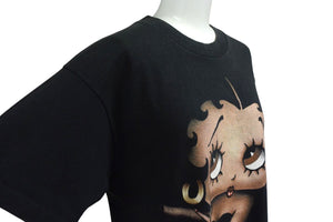 VINTAGE ヴィンテージ BETTY BOOP ベティーブープ 半袖Tシャツ 1997年製 コットン ブラック サイズM 美品 中古 4c075812 