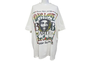 VINTAGE ヴィンテージ BOB MARLEY ボブマーリー 1978's ONE LOVE ワンラブ半袖Tシャツ サイズXL Island BOYZ会場限定 良品 中古 4c075816 