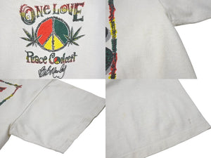 VINTAGE ヴィンテージ BOB MARLEY ボブマーリー 1978's ONE LOVE ワンラブ半袖Tシャツ サイズXL Island BOYZ会場限定 良品 中古 4c075816 