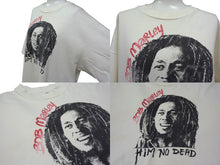 画像をギャラリービューアに読み込む, BOB MARLEY ボブマーリー HiM NO DEAD 半袖Tシャツ ホワイト サイズXL ヴィンテージ ヴィンテージ 90&#39;s HANES 古着 良品 中古 4c075817 