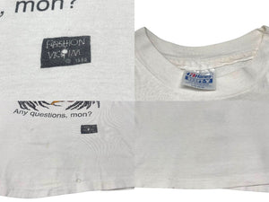 VINTAGE ヴィンテージ FASHION VICTIM ファッションヴィクティム This is your brain 半袖Tシャツ サイズL ラスタ 美品 中古 4c075819