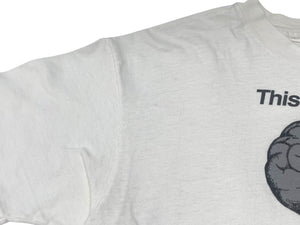 VINTAGE ヴィンテージ FASHION VICTIM ファッションヴィクティム This is your brain 半袖Tシャツ サイズL ラスタ 美品 中古 4c075819
