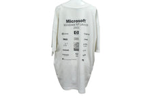 画像をギャラリービューアに読み込む, Microsoft マイクロソフト Windows XP 企業半袖Tシャツ ウィンドウズ 2001年製 コットン ホワイト サイズXL 美品 中古 4c075823 