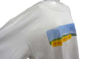 Microsoft マイクロソフト Windows XP 企業半袖Tシャツ ウィンドウズ 2001年製 コットン ホワイト サイズXL 美品 中古 4c075823 