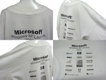 画像をギャラリービューアに読み込む, Microsoft マイクロソフト Windows XP 企業半袖Tシャツ ウィンドウズ 2001年製 コットン ホワイト サイズXL 美品 中古 4c075823 