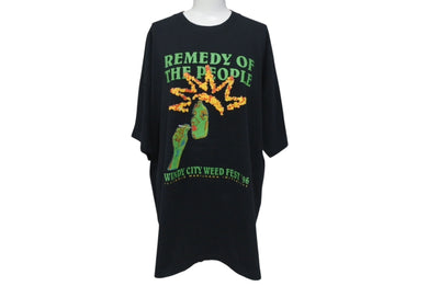 VINTAGE ヴィンテージ WINDY CITY WEED FEST '96 ウィンディーシティ ウィードフェスティバル 96年 半袖Tシャツ XL 美品 中古 4c075826