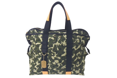 新品同様 LOUIS VUITTON ルイヴィトン トレイ モノグラモフラージュ モノグラム トートバッグ 村上隆 限定 迷彩柄 M95783 中古 4c075833