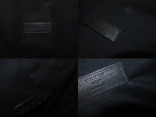 Load image into Gallery viewer, BALENCIAGA バレンシアガ ビジネス トートバッグ ハンドバッグ 248416 ナイロン イタリア製 レザー ブラック 美品 中古 4c075856