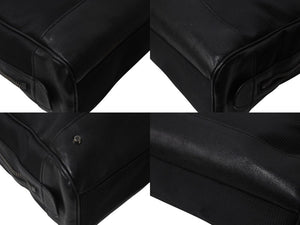 BALENCIAGA バレンシアガ ビジネス トートバッグ ハンドバッグ 248416 ナイロン イタリア製 レザー ブラック 美品 中古 4c075856