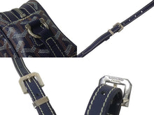 Load image into Gallery viewer, 極美品 GOYARD ゴヤール カップヴェールPMバッグ ショルダーバッグ CAPVE2PMLTY01CL01P ネイビー PVC レザー シルバー金具 中古 4c075883