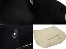 Load image into Gallery viewer, 極美品 LOUISVUITTON ルイヴィトン キーポルバンドリエール45 ボストンバッグ N41418 ダミエグラフィット 中古 4c075889
