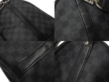 Load image into Gallery viewer, 極美品 LOUISVUITTON ルイヴィトン キーポルバンドリエール45 ボストンバッグ N41418 ダミエグラフィット 中古 4c075889