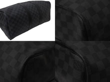 Load image into Gallery viewer, 極美品 LOUISVUITTON ルイヴィトン キーポルバンドリエール45 ボストンバッグ N41418 ダミエグラフィット 中古 4c075889