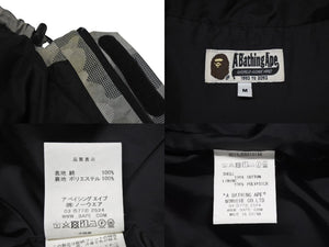 A BATHING APE アベイシングエイプ スノーボード ジャケット CAMO SNOWBOARD Jacket グレー コットン M 001HJD801019X 中古 4c075938 