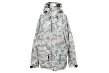 画像をギャラリービューアに読み込む, A BATHING APE アベイシングエイプ スノーボード ジャケット CAMO SNOWBOARD Jacket グレー コットン M 001HJD801019X 中古 4c075938 