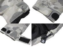 画像をギャラリービューアに読み込む, A BATHING APE アベイシングエイプ スノーボード ジャケット CAMO SNOWBOARD Jacket グレー コットン M 001HJD801019X 中古 4c075938 
