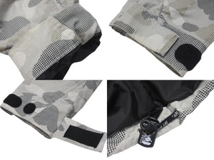 A BATHING APE アベイシングエイプ スノーボード ジャケット CAMO SNOWBOARD Jacket グレー コットン M 001HJD801019X 中古 4c075938 