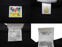 画像をギャラリービューアに読み込む, A BATHING APE アベイシングエイプ FLORAL CAMO COLLEGE TEE 半袖Tシャツ ブラック ホワイトカラー マルチ 3XL 美品 中古 4c075943 