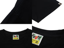 画像をギャラリービューアに読み込む, A BATHING APE アベイシングエイプ FLORAL CAMO COLLEGE TEE 半袖Tシャツ ブラック ホワイトカラー マルチ 3XL 美品 中古 4c075943 