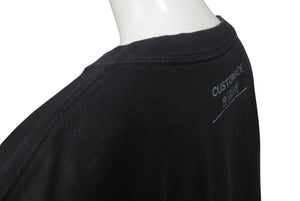 STUSSY ステューシー Tシャツ 00's メキシコ製 CUSTOMADE PRINT TEE フロントフォトプリント オールドブラック 中古 4c075953 