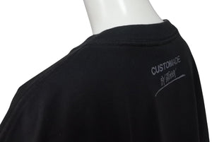 STUSSY ステューシー Tシャツ 00's メキシコ製 CUSTOMADE PRINT TEE フロント フォト プリント オールド ブラック 中古 4c075954