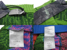 画像をギャラリービューアに読み込む, 極美品 Dior ディオール × Shawn Stussy ショーンステューシー ウールジャガード セーター 033M622AT167 サイズL 中古 4c075955
