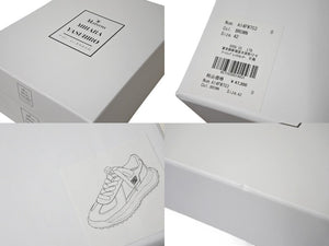 新品未使用 Maison MIHARA YASUHIRO メゾンミハラヤスヒロ 25SS LARRY ラリー スニーカー A14FW703 サイズ42 ブラウン 中古 4c076013