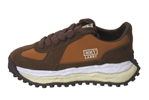 新品未使用 Maison MIHARA YASUHIRO メゾンミハラヤスヒロ 25SS LARRY ラリー スニーカー A14FW703 サイズ42 ブラウン 中古 4c076013