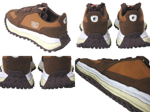 新品未使用 Maison MIHARA YASUHIRO メゾンミハラヤスヒロ 25SS LARRY ラリー スニーカー A14FW703 サイズ42 ブラウン 中古 4c076013