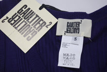画像をギャラリービューアに読み込む, 極美品 JEAN-PAUL GAULTIER ジャンポールゴルチエ タンクトップ ノースリーブ ネイビー系 コットン サイズS 中古 4c076045