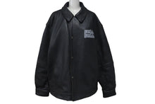 Load image into Gallery viewer, pellepelle ペレペレ レザージャケット サイズXL 刺繍デザイン グレー ヴィンテージ チャコール 美品 中古 4c076046
