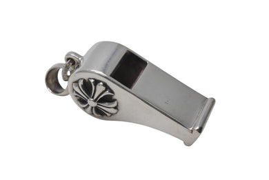 極美品 CHROME HEARTS クロムハーツ WHISTLE PENDANT ホイッスル ペンダント チャーム 重量約68.8g CHプラス シルバー925 中古 4c076110