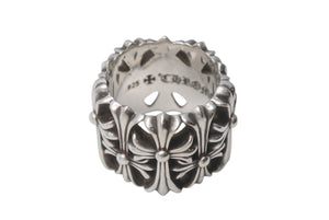 CHROME HEARTS クロムハーツ セメタリークロスリング サイズ20号 重量約25.6g 2003/.925刻印 シルバー925 美品 中古 4c076111